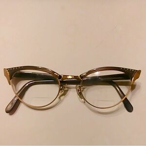Vtg Whitney 5 1/2 USA Eyeglasses 12KT G.F.